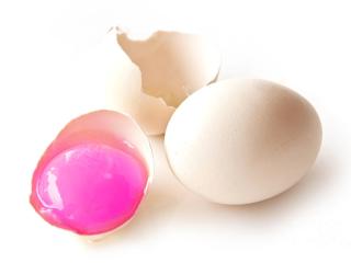 Sú žĺtka plameniackych vajec ružové?