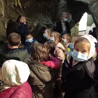 Przedszkolaki w Jaskini Nietoperzy