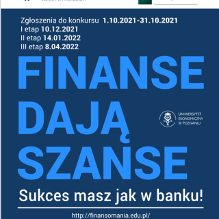 Ogólnopolska Olimpiada Wiedzy o Finansach „Finansomania” – Etap Okręgowy