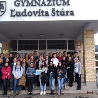 Krátkodobá výmena skupín žiakov na Slovensku – Erasmus+