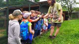 Návštěva 3. třídy v záchranném centru Hošťálková