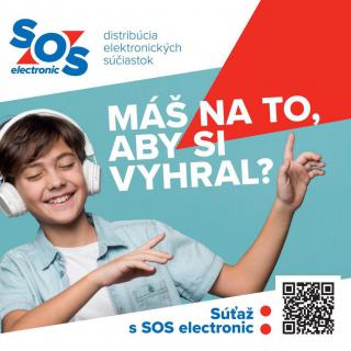 Zapoj sa a vyhraj v súťaži s firmou SOS electronic