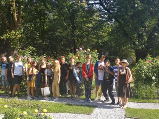 Wir waren im Botanischen Garten in Warschau 