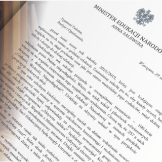 List Minister Edukacji Narodowej do rodziców i opiekunów poświęcony zmianom w systemie edukacji w roku szkolnym 2018/2019