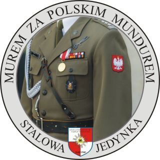 "Stalowa Jedynka murem za polskim mundurem”