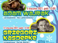 Ferie 2021 – Adam Wajrak i Grzegorz Kasdepke online!!!