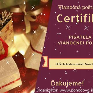 Projekt Vianočná pošta úspešne zrealizovaný
