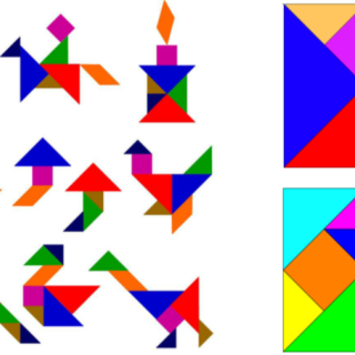 Školská súťaž v skladaní tangramov