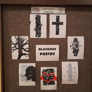Blackout poetry v podání IX.A