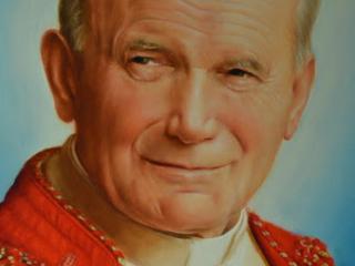 "Portret Św. Jana Pawła II" - oczami dziecka
