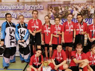 Srebrny medal Mazowieckich Igrzysk Młodzieży Szkolnej