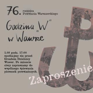 Obchody 76. rocznicy Powstania Warszawskiego
