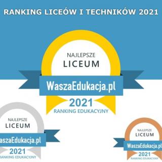 Ranking Liceów portalu waszaedukacja.pl