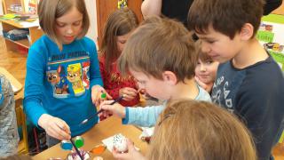 Velikonoční tvoření ve druhé třídě