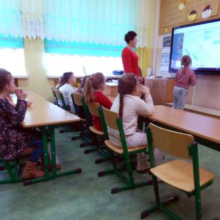 Wizyta grupy 6 - latków z Przedszkola nr 4 w Ostródzie